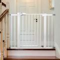 Babelio Metal Baby Gate, 29-43" Auto Close Easy Install Pet Gate PressGuard P7 by BABELIO