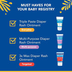 Triple Paste Gift Bundle: Diaper Rash Cream Ointment, 3X Max Strength, 2oz Trio - Image 3