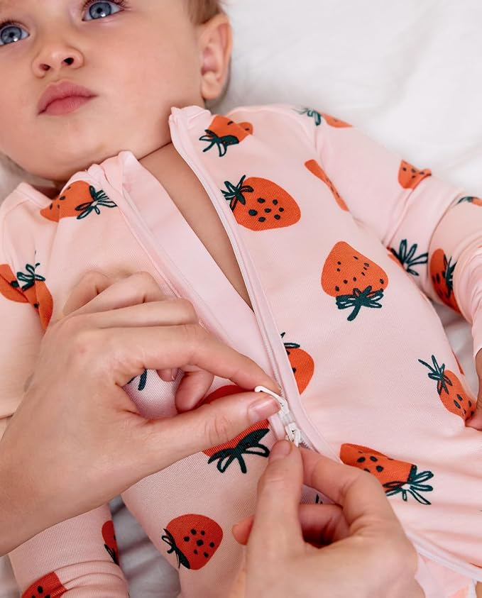 Bamboo Viscose Convertible Baby Footies Pajamas, footies - Image 5