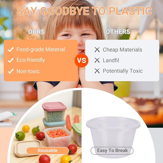 Silicone Food Storage Containers - Image 6