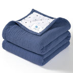 lulumoon Muslin Baby Blanket by Lulumoon