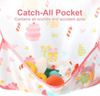 Accmor 5 Pack Long Sleeve Bibs, Baby Smock Waterproof Sleeved Bib Smock - Image 4