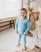 moimoln 6M-8Y Modal Cotton Solid Soft Breathable Baby Toddler Boys Girls Snug - Image 4
