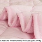 NTBAY Down Alternative Oversized Toddler Comforter, Super Soft and Warm Solid - Image 2