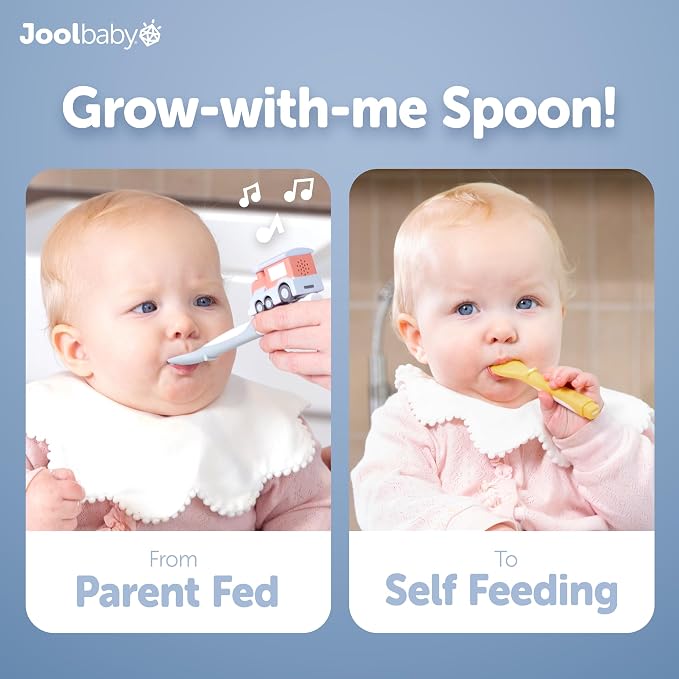 Jool Baby Musical Baby Spoons, 3 Spoons + Train - Image 4