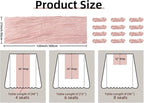 FEXIA 12 Pack Table Runner Dusty Pink Cheesecloth 35x120 Inches Boho Gauze - Image 2