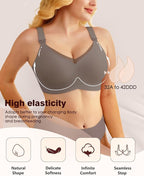 As Fairy Nursing Bras for Breastfeeding Mesh Lace Seamless Maternity Bra - Image 3