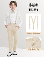 ELPA ELPA Boys' Formal Suit Set, - Image 4