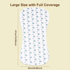 2-in-1 Burp Cloths and Baby Bibs - Image 3