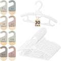 Hsei 30 Packs Baby Hangers for Nursery Closet by Hsei