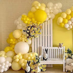 90pack Pastel Yellow Balloons Different Size 18/12/10/5 Inch Pastel Yellow - Image 5