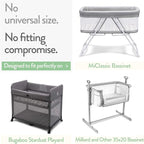 Bedside Sleeper Bassinet Sheets - Image 2