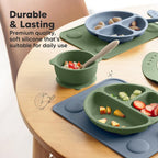 KeaBabies 2-Pack Silicone Placemats - Image 8