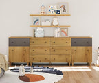 WAMPAT 8 Drawers Dresser Chests - Image 3