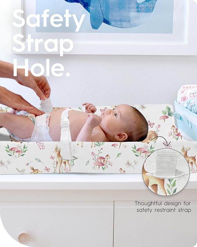 Changing Pad Cover for Girls Boys, TotBasic Premium Soft Changing Table Covers - Image 3