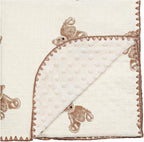 Baby Blanket Double Layer Cotton 40 x 40 Soft Receiving Blanket by Unknown