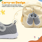 FEETCITY Baby Shoes Boys Girls First Walking Shoes Infant Sneakers Lightweight - Image 4