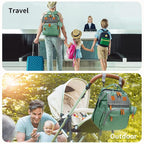 KABAQOO Diaper Bag Backpack - Image 7