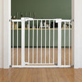 Babelio Baby Gate for Doorways and Stairs, Easy Install, Pressure Mounted by BABELIO