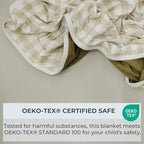 Pobibaby Premium Baby Blanket, Soft Stretchy Quilt - Image 5