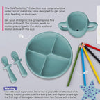 TalkTools ITSY Silicone Baby Plates Set - Image 5