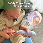 haakaa Baby Nail Trimmer Electric Baby Nail File Kit - Image 2