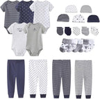 Newborn Layette Gift Set Bodysuits Pants by MAMIMAKA