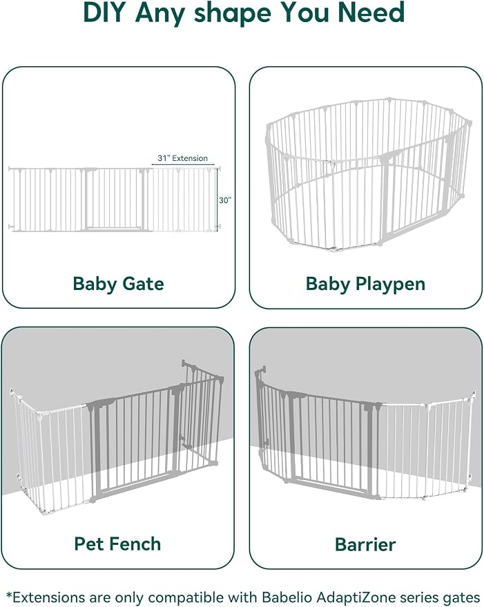 Babelio 31" Baby Gate Extension - Image 2