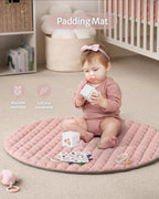 Blissful Diary Baby Play Gym Mat, Tummy Time Activity Mat - Image 6