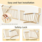 Extra Large Wooden Baby Playpen, Play Pen - Image 5