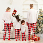 Schbbbta Family Matching Pajamas Holiday Sleepwear Long Sleeve Pjs Sets - Image 2