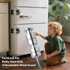 Refrigerator Lock, Child Safety Cabinet Locks, Mini Fridge Locks - Image 6