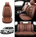 Seat Covers for Dodge Grand Caravan 1999-2020 | 5-Seats Leather Seat Covers - Image 2