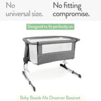 Bassinet Fitted Sheets for Baby Beside Dreamer Bassinet & Bedside Sleeper – - Image 2