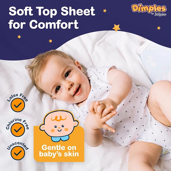 Inspire Ultra Dimples Diaper Booster Pads | Our Most Absorbent Diaper Inserts - Image 7