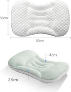 Reidio Toddler Pillows Double Sided Cooling Fabric & Breathable Mesh Kids - Image 2