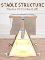 Baby Bassinet, Bassinet Bedside Sleeper - Image 8