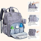 BabbleRoo Diaper Bag Backpack - Image 5