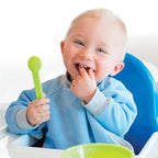 Kiddologic Bibit-all Baby Feeding Bib, Long Sleeves - Image 3