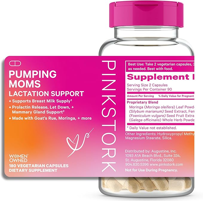 Pink Stork Pumping Moms Lactation Support by PinkStork