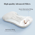 Reidio Toddler Pillows Double Sided Cooling Fabric & Breathable Mesh Kids - Image 6