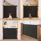 Retractable Baby Gate, Momcozy Extra Wide Mesh Baby Gates - Image 7