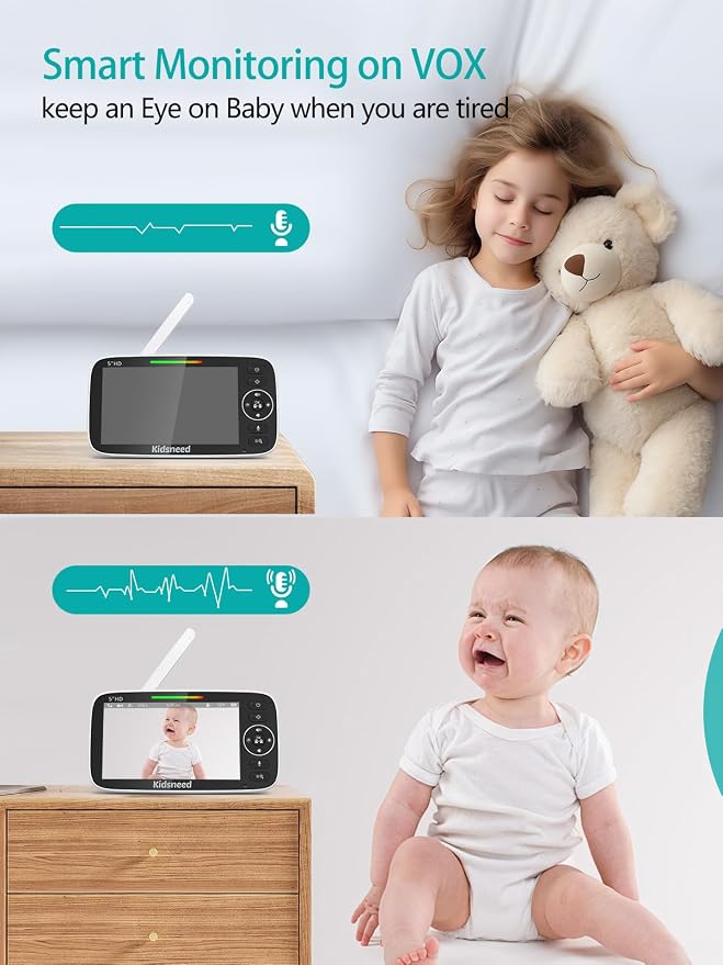 Kidsneed 5" Split Baby Monitor - Image 7