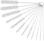 Straw Cleaner Brushes Sets, 12 Pieces 8.2 Inch Botthle Cleaning Brush and Nylon by Ixiaoyoo