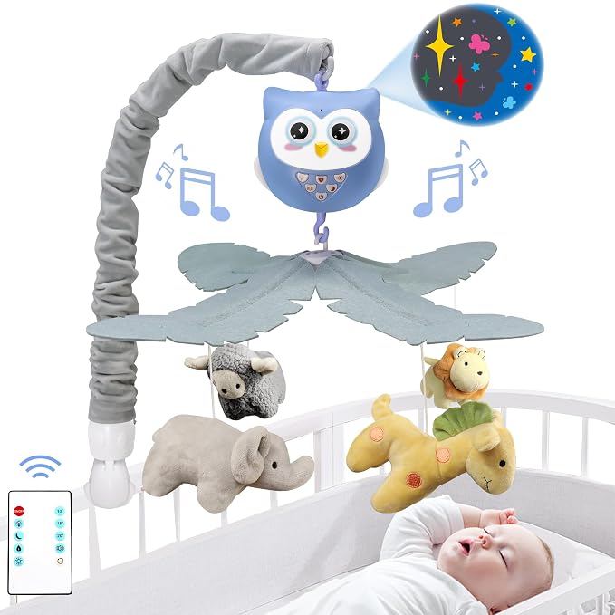 Baby Crib Mobile with Music and Lights - Image 5