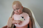 Silicone Baby Bibs Unisex, Self-Feeding, Catch-all Large Pocket, 6-48 months - Image 7