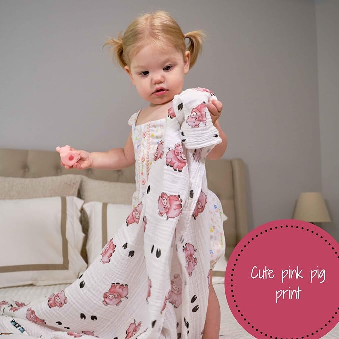 LollyBanks Muslin Swaddle Blankets - Image 6