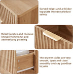 LEYAOYAO Fluted 6 Drawers Dresser - Image 7
