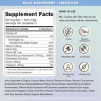 Boobie Hydromom Superfood Electrolyte Drink Mix, Watermelon Yuzu + Blue - Image 9
