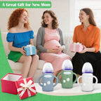 BUSOHA 3 Pack Silicone Sleeves for Lansinoh Glass Baby Bottles - Image 7
